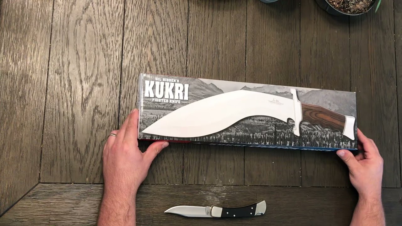 Unboxing Gil Hibben Kukri Fighter Knife