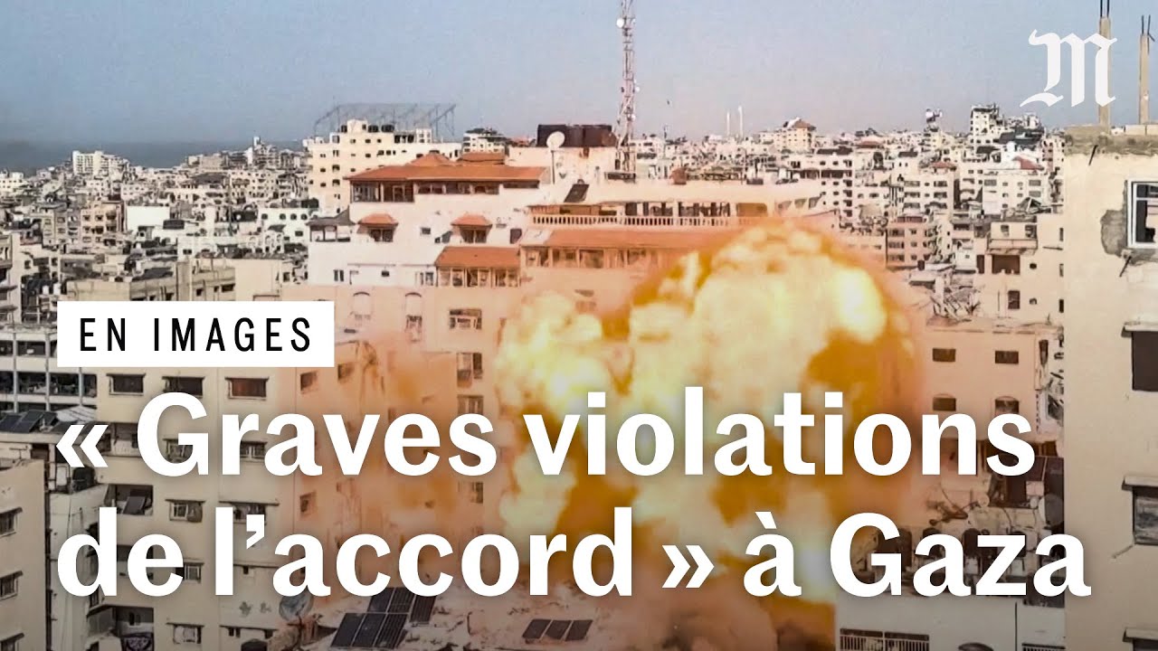Gaza : des bombardements isra&eacute;liens parmi les plus meurtriers depuis le d&eacute;but du cessez-le-feu