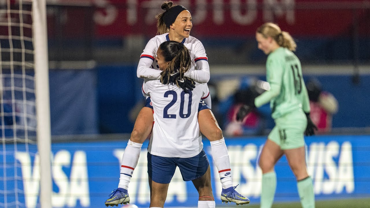USWNT vs. Islandia: Primer Gol de Mallory Pugh - 23-02-22