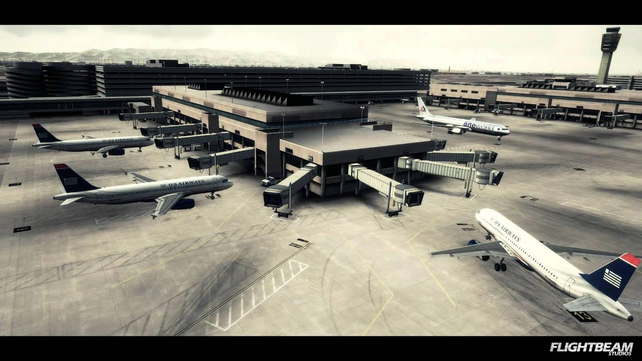 Flightbeam Studios Phoenix Sky Harbor HD - Official Video