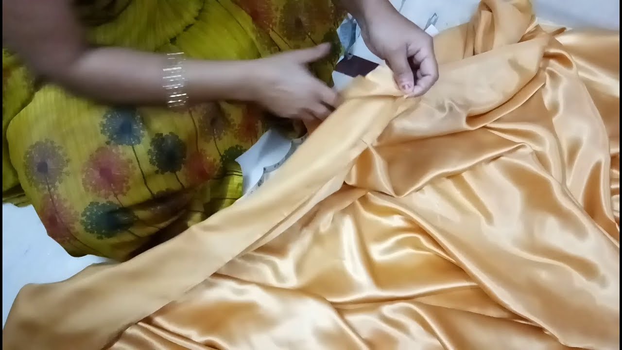 How to stich plates in saree without belt