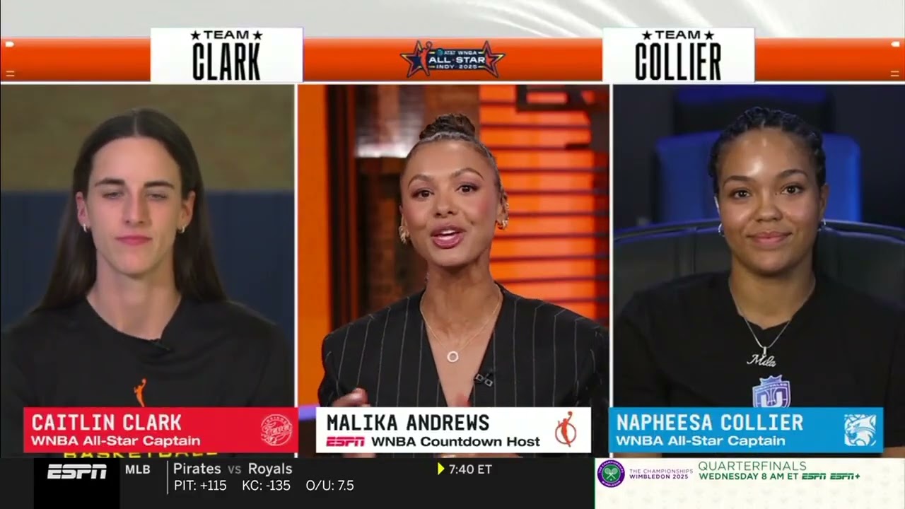 WNBA All-star Game 2025 Draft