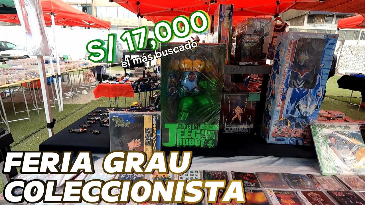 La feria de coleccionistas más GRANDE del Perú  | ¡Un juguete cuesta 17 MIL SOLES!