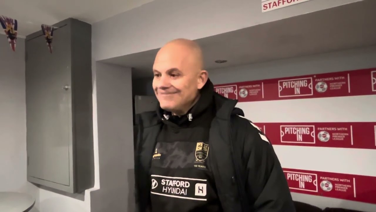 Neil Kitching interview against Trafford