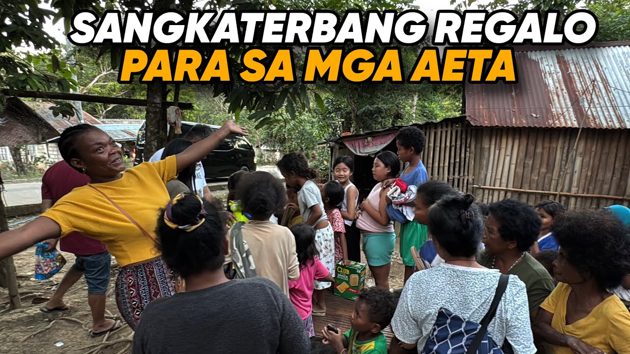SANGKATERBANG REGALO PARA SA MGA AETA!!!