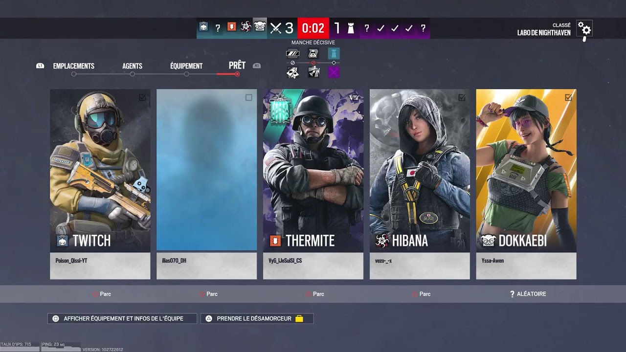R6 ranked push top 5k