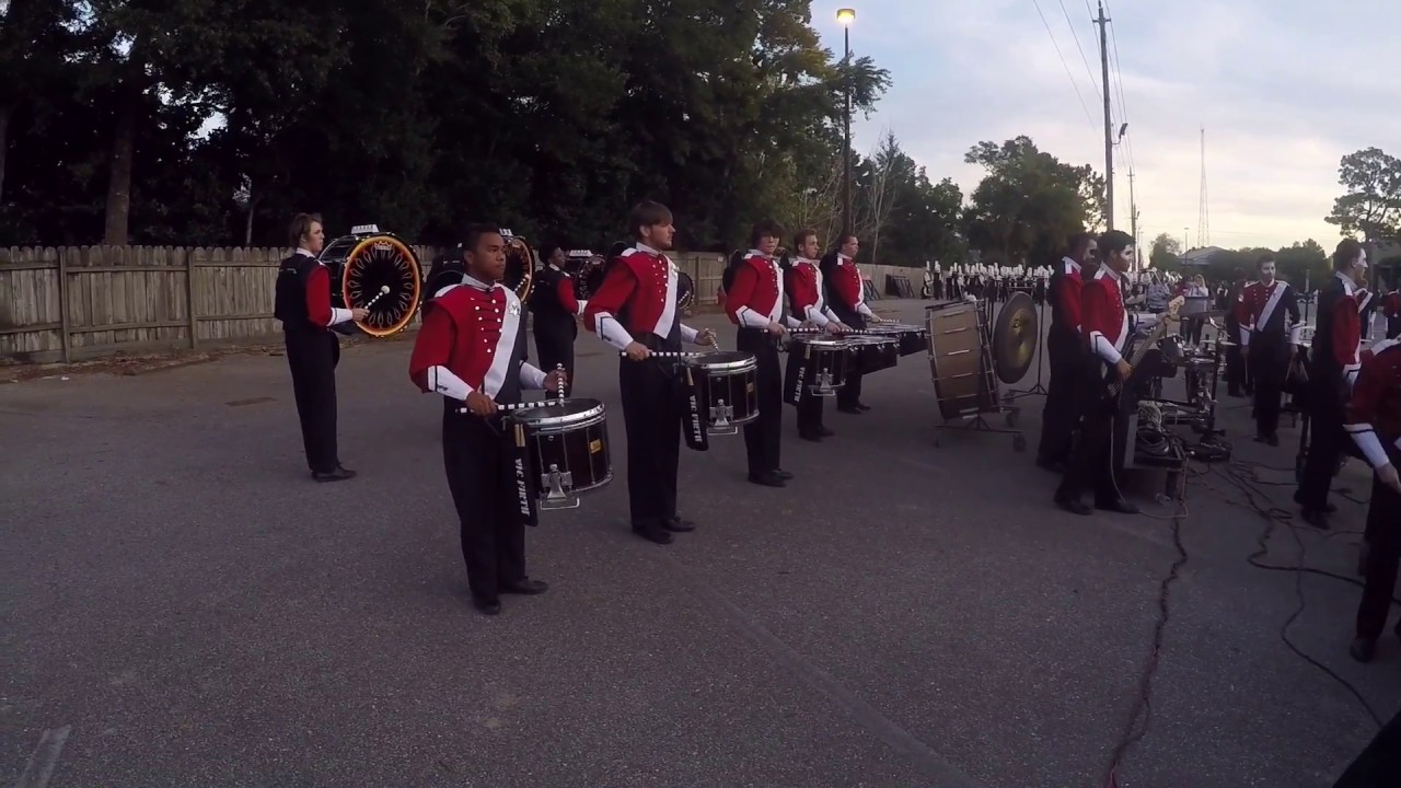 Fort Walton Beach Highschool Fall Drumline 2015