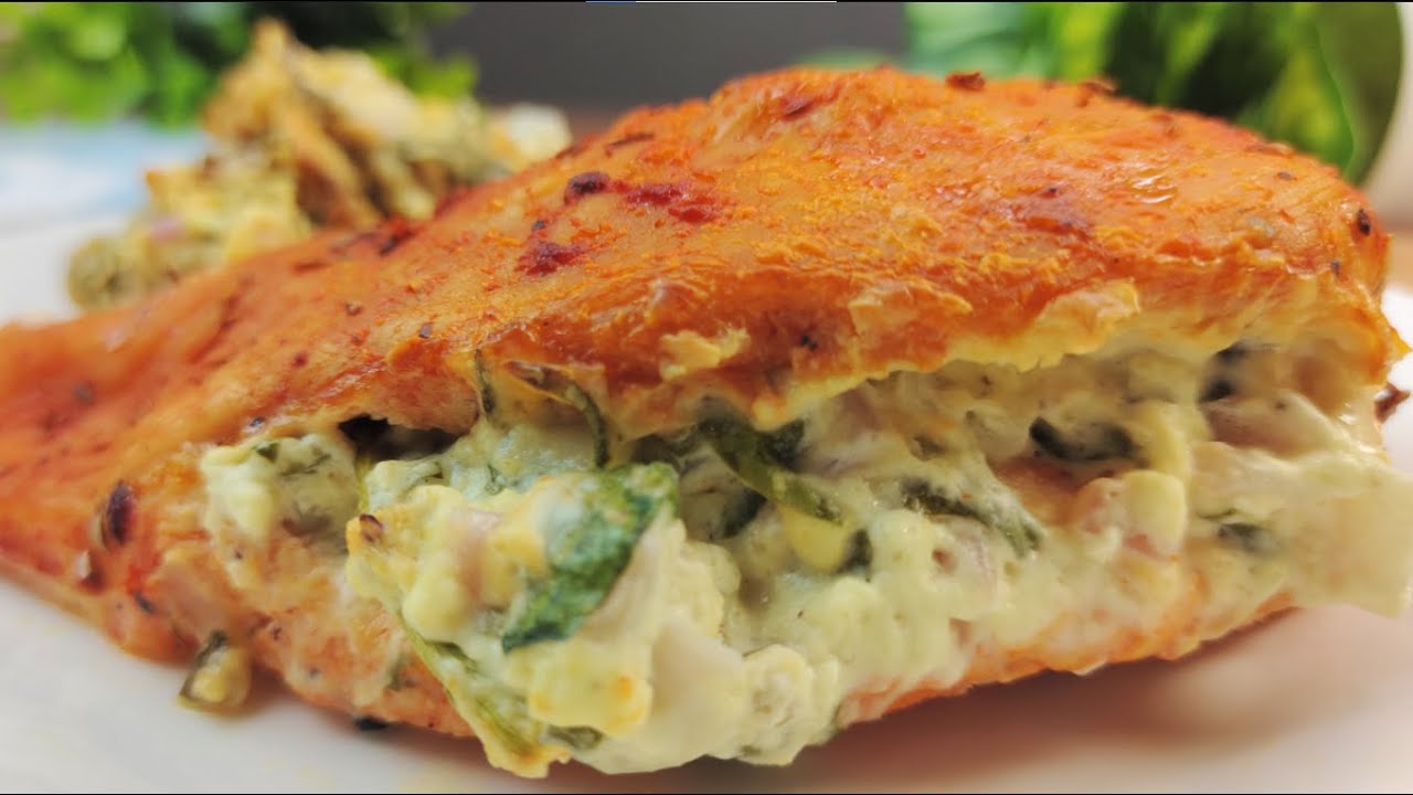 Chicken breast stuffed with spinach and cream cheese ❗ Simple & Tasty Chicken recipes for dinner!