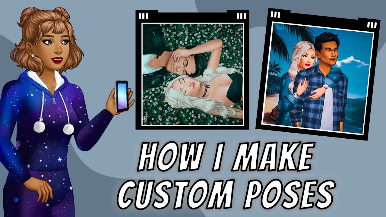 How I make custom poses | Episode Interactive