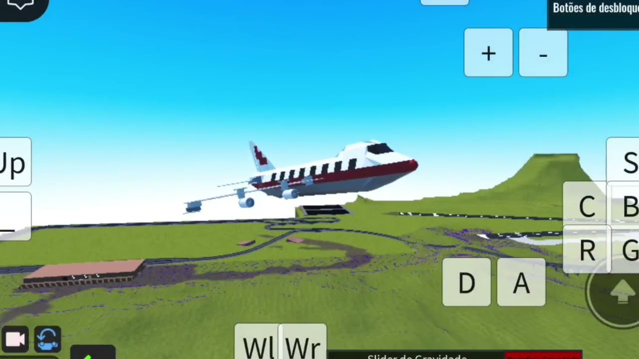 747 crashes at plane Crazy!