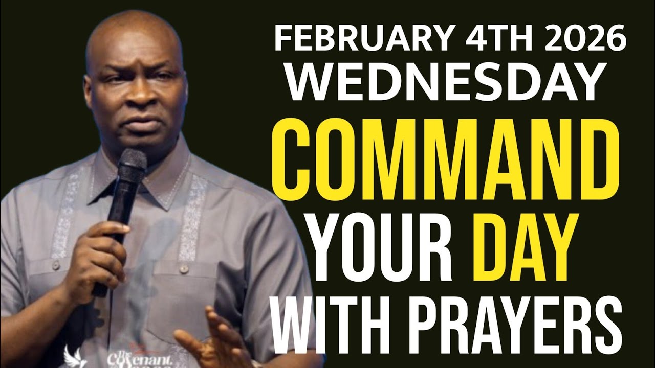 [WEDNESDAY 4TH FEBRUARY, 2026]SPEAK INTO YOUR WEDNESDAY BEFORE THE ENEMY DOES- APOSTLE JOSHUA SELMAN