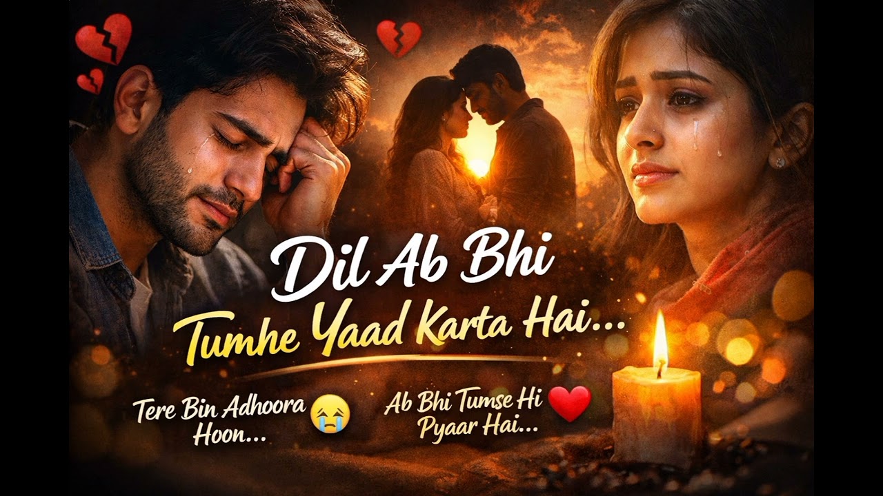 Dil Ab Bhi Tumhe Yaad Karta Hai 💔 | Heart Touching Sad Song | Emotional Hindi Song 2026