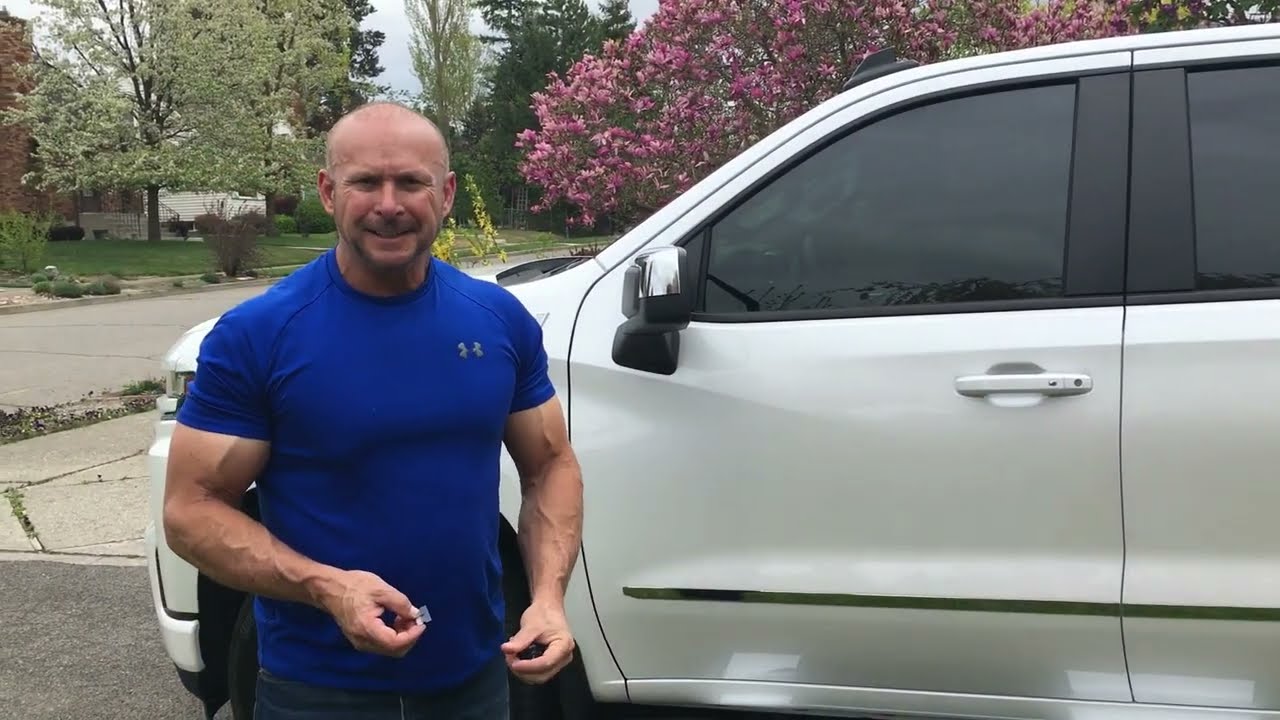HOW TO INSTALL STAINLESS SIDE MOLDING  / CHROME STRIPS ON YOUR TRUCK