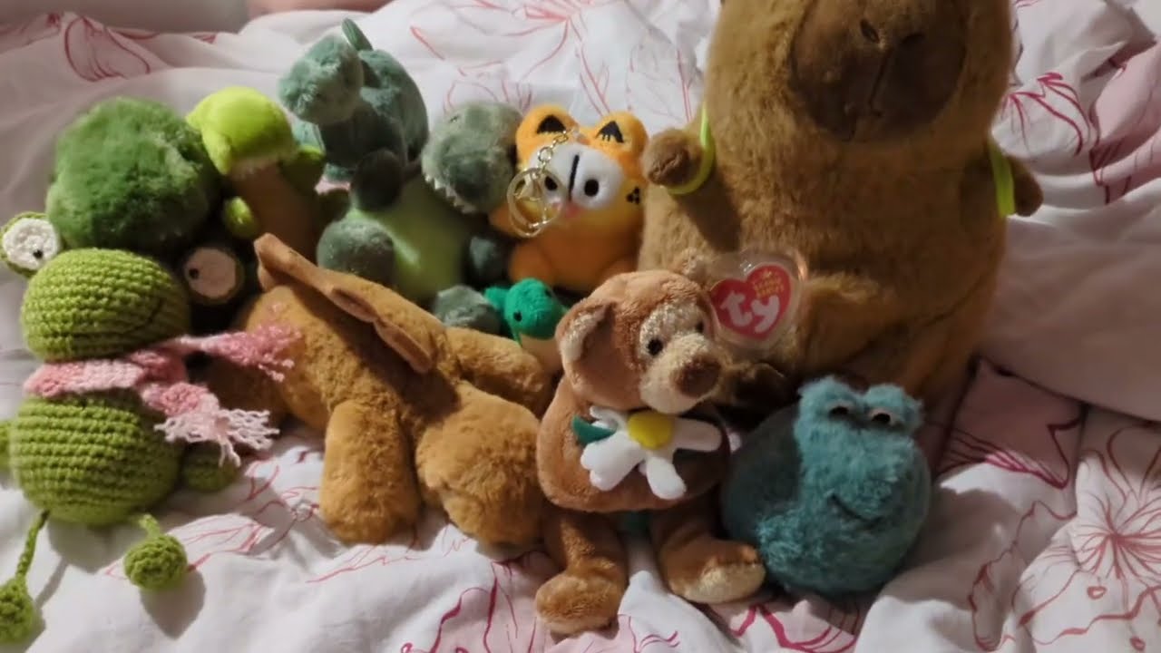 ASMR plushie collection