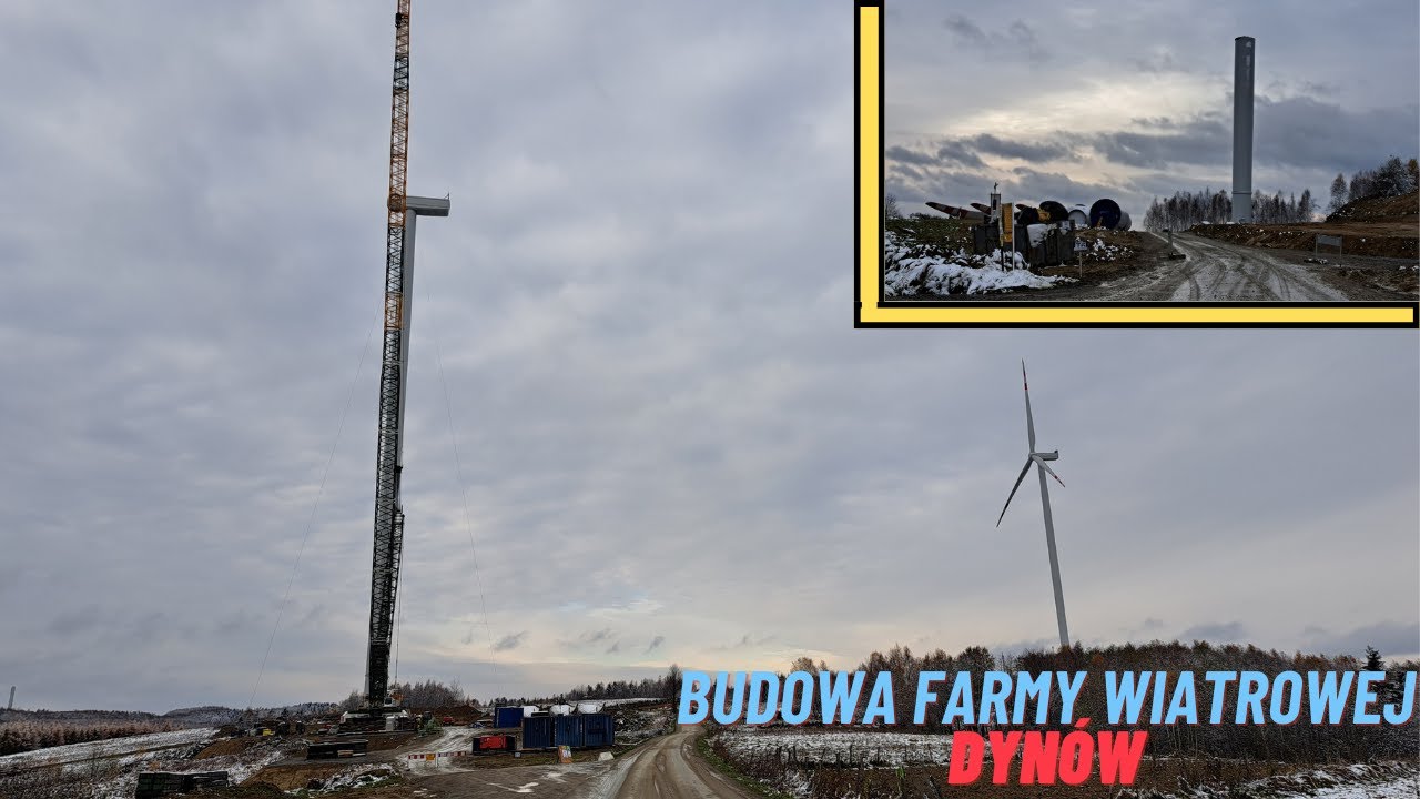 Budowa Farmy Wiatrowej Dynów 2023