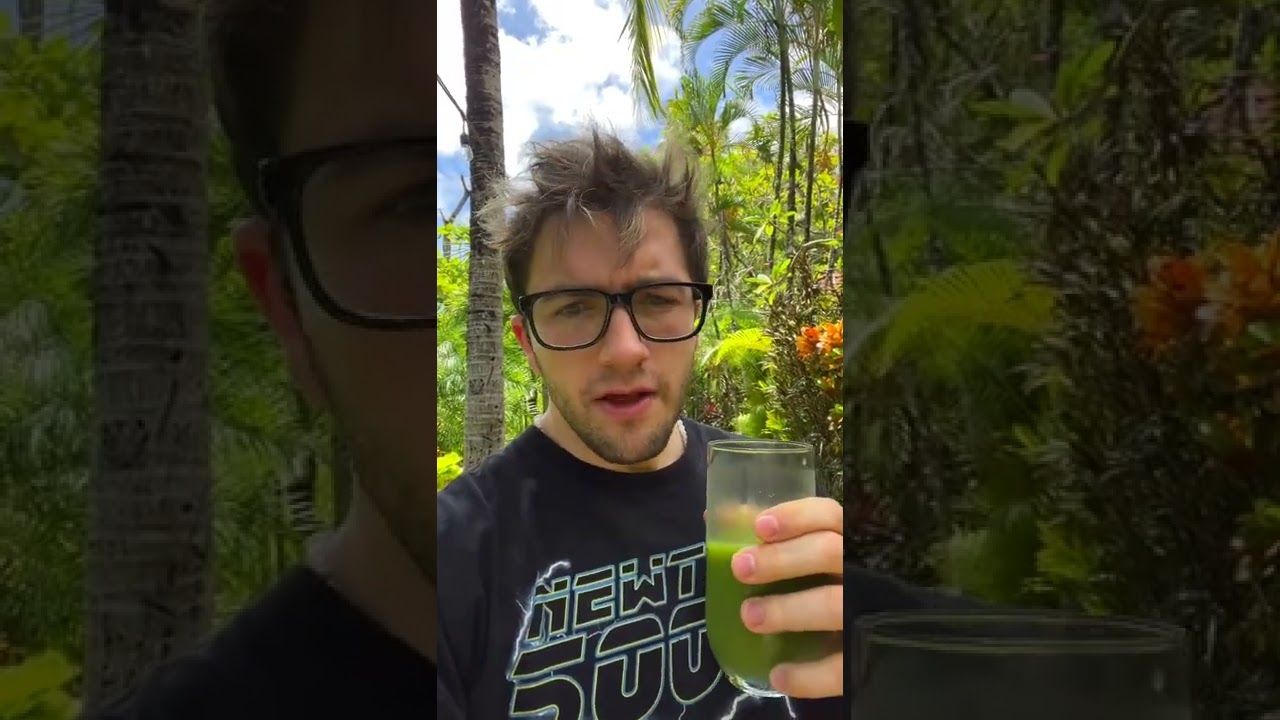 Drinking Juice in the Costa Rican Jungle #shorts