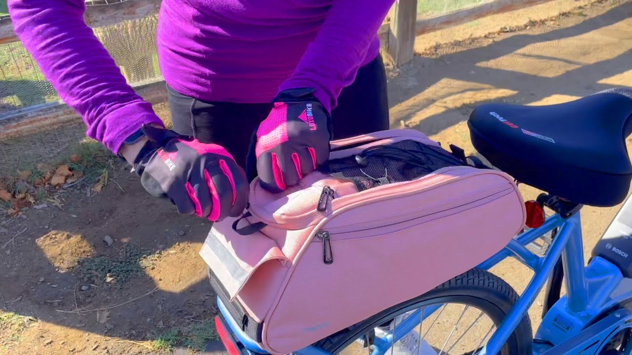 IZIP Vibe E3 Electric Bike Rear Storage Pack Upgrade Review 2022