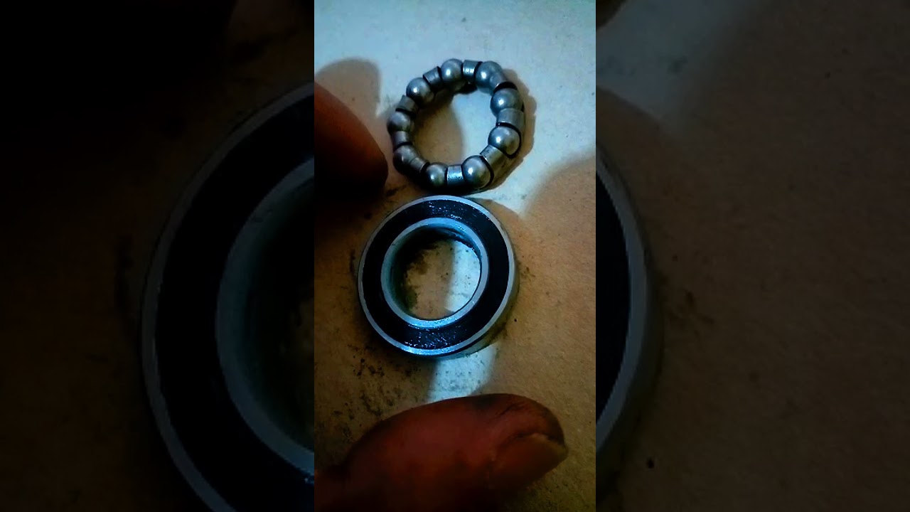 Adaptando rulimanes sellados a caja de bicicleta.