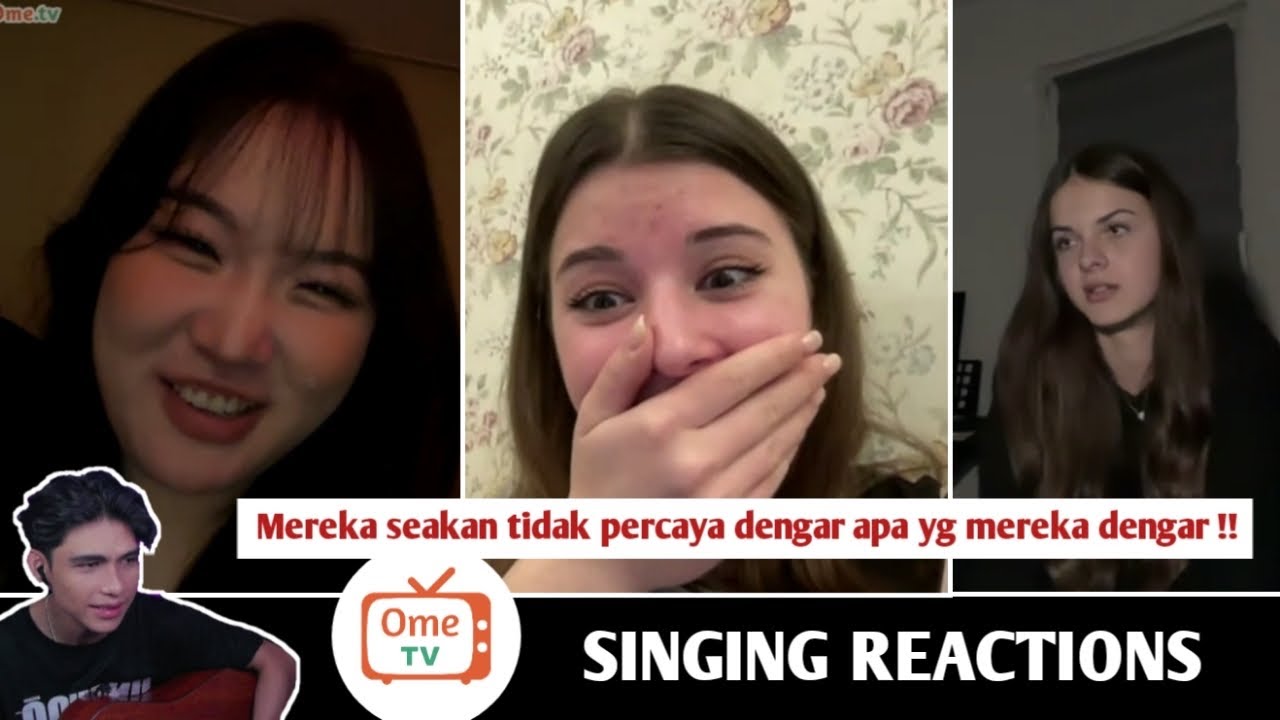 Cowok Indonesia di kagumi bule bule cantik setelah menyanyikan lagu dari bahasanya !! OmeTV