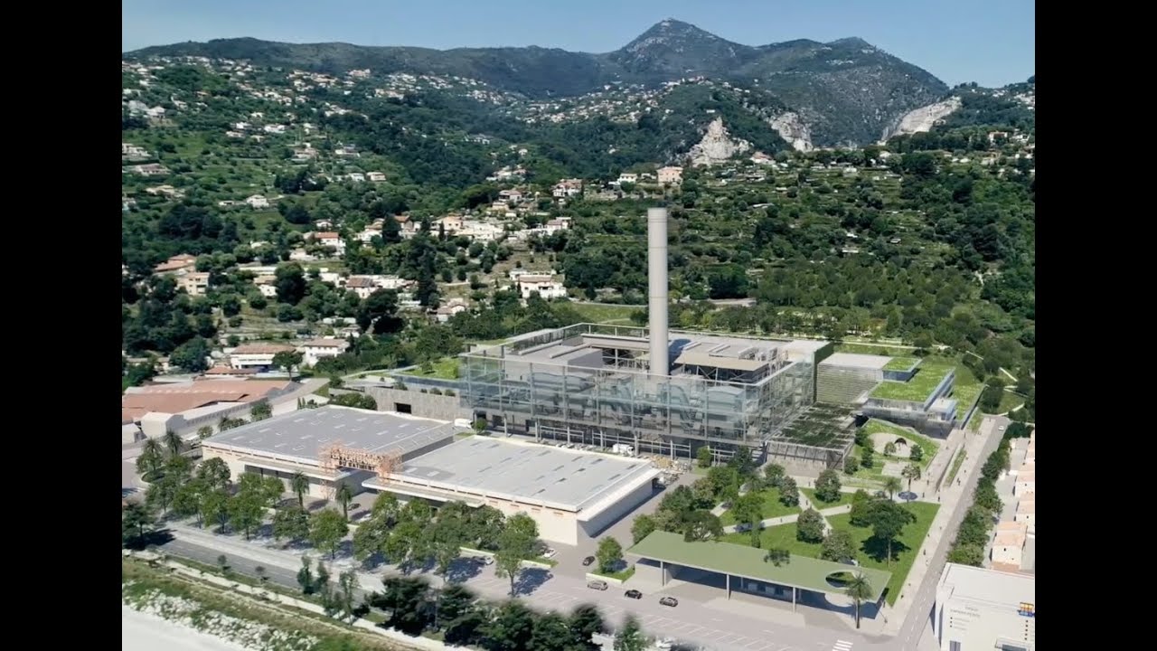 Présentation de l'usine d'incinération de Nice, Arianéo (DSP confiée à Veolia pour 2021-2041)