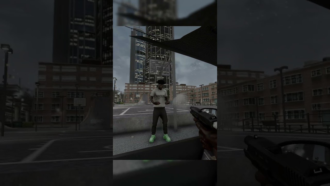 Drive-by on a Opp in GTA 5 