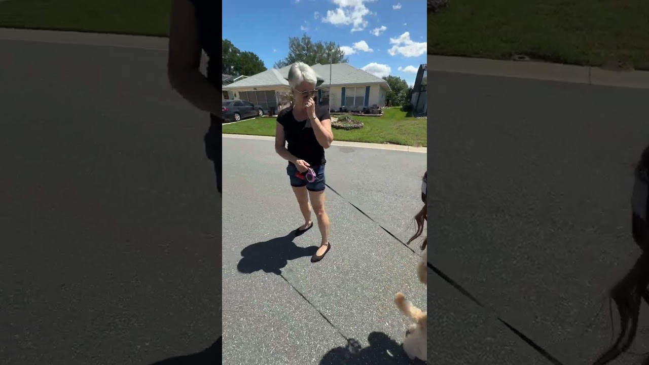 Бабуля строгого режима 😂 #reanna #собака #жизньвсша #влог #rusatthegirls