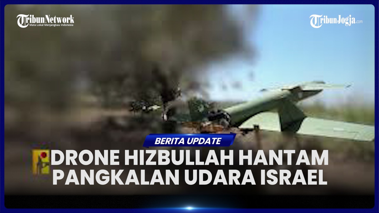 SERANGAN DRONE HIZBULLAH HANTAM PANGKALAN RAMAT DAVID, BALASAN SERANGAN ISRAEL KE LEBANON