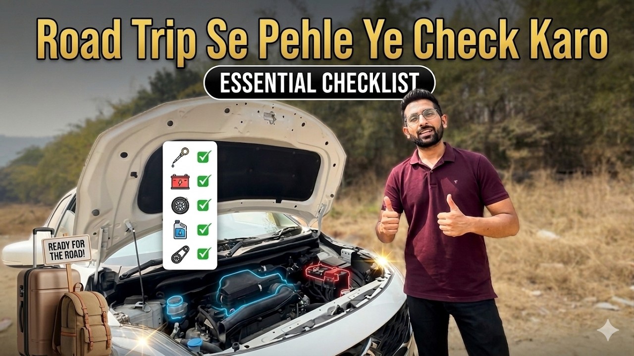 Things To Check Before A ROAD TRIP | Essential Checklist For Long Road Trip | Road Trip Hacks |