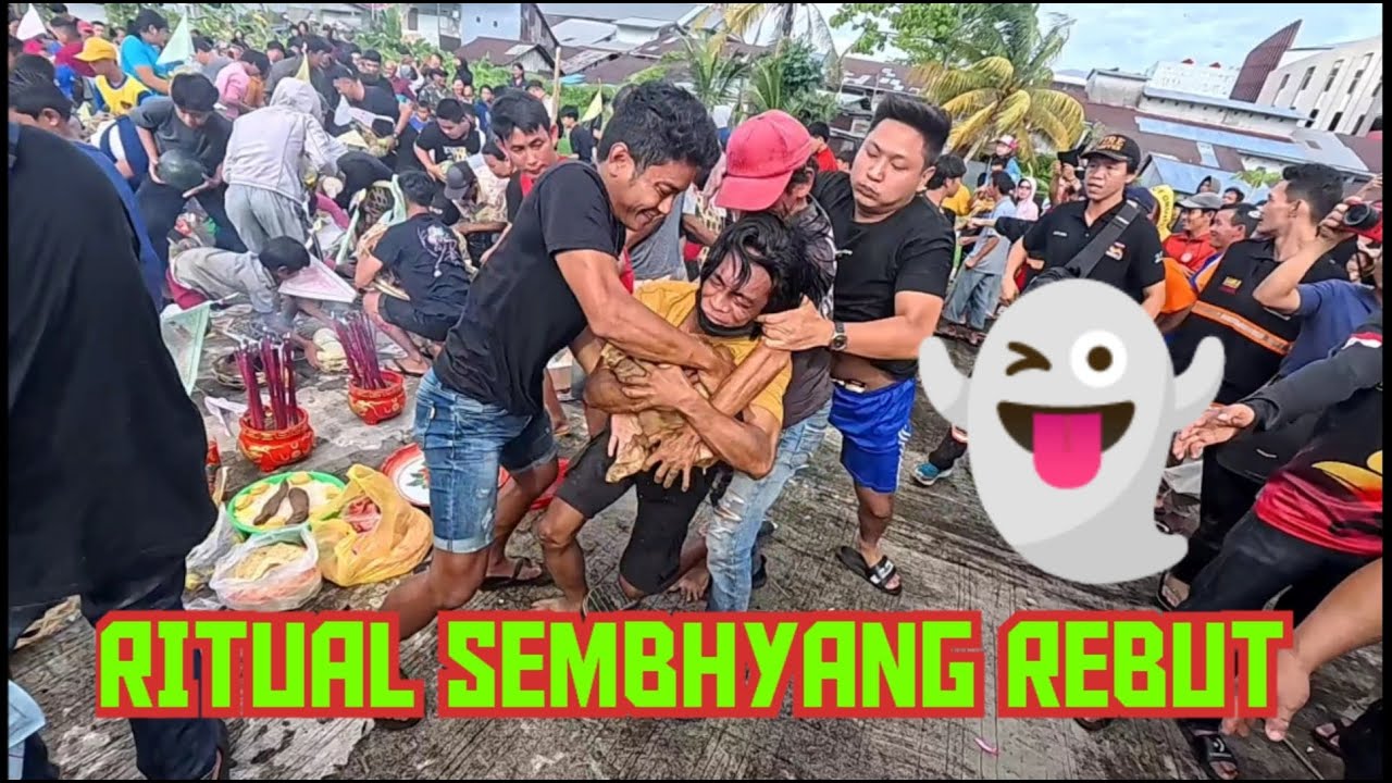 BULAN HANTU, RITUAL SEMBAHYANG REBUT,PEMBAKARAN KAPAL WANGKANG.