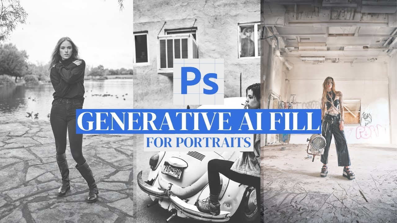 Photoshop Generative AI Fill For Portraits