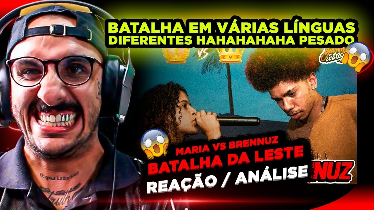 (REI X RAINHA DO DETROIT 🔥🔥) BRENNUZ VS MARIA | 1º BIG FOUR | BATALHA DA LESTE [REAÇÃO/ ANÁLISE]