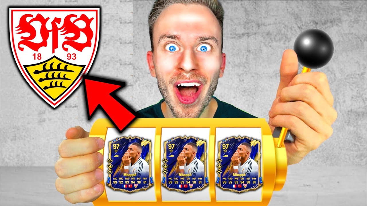 VfB Stuttgart Karriere - ABER der FIFA SPIELAUTOMAT bestimmt meine TRANSFERS! 👀🎰