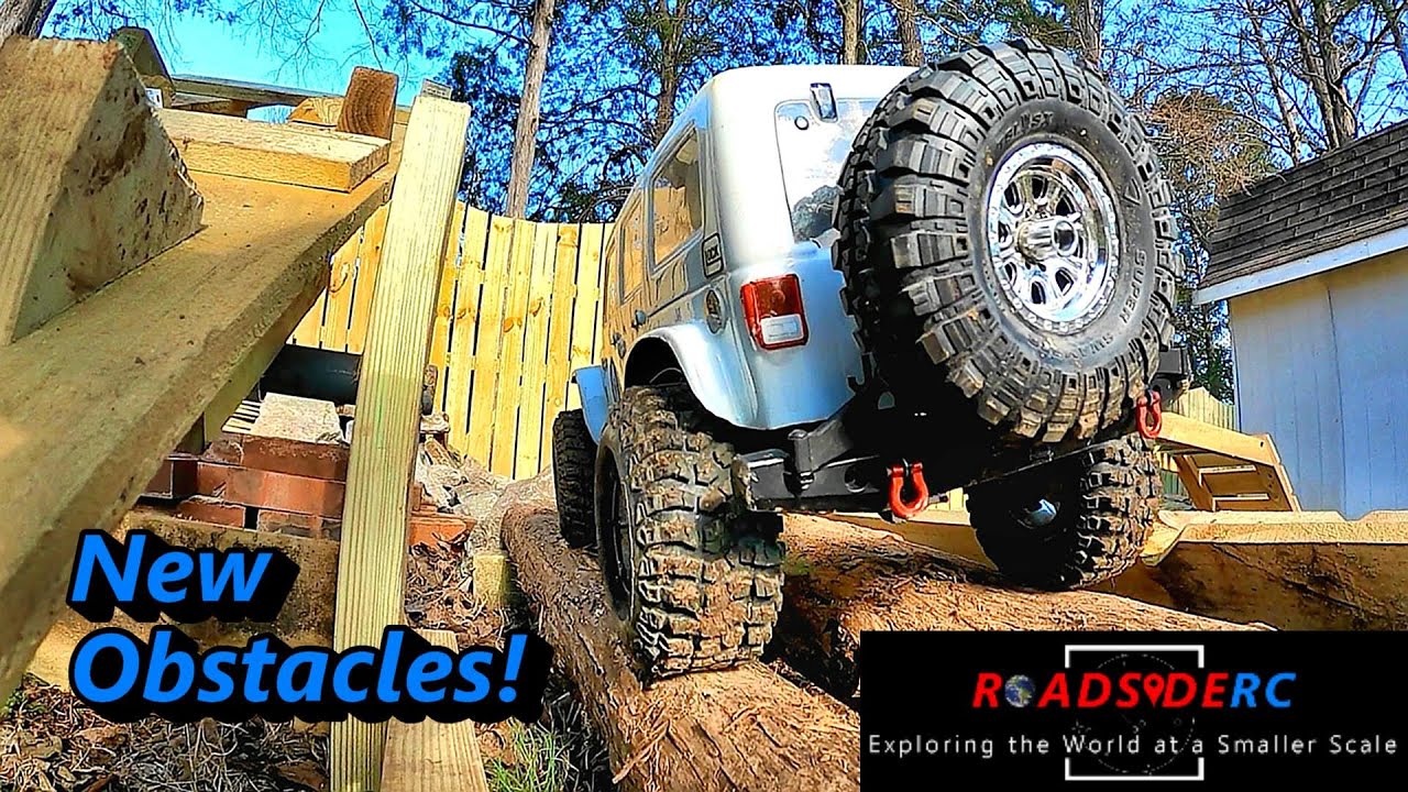 Backyard Crawler Course - New Obstacles!