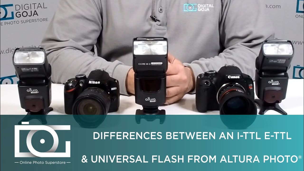 Difference Between E-TTL / I-TTL & Universal Shooting Mode Explained | Altura Photo&reg; Speedlites