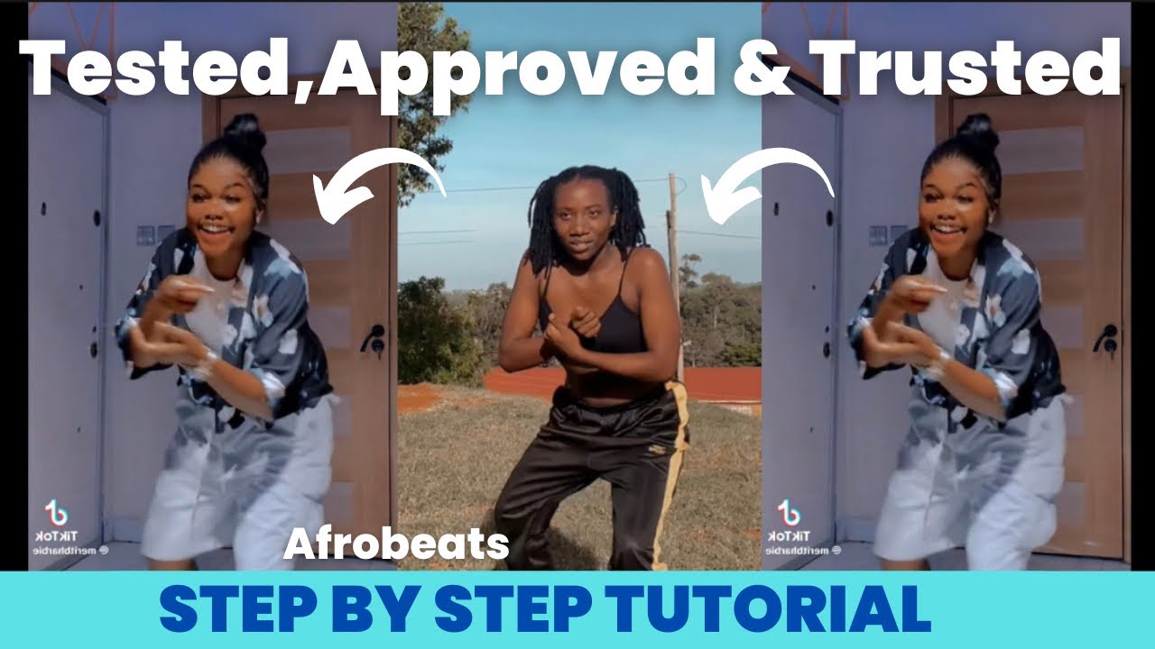 Burna Boy - Tested, Approved & Trusted EASY TIKTOK DANCE TUTORIAL (mirrored)