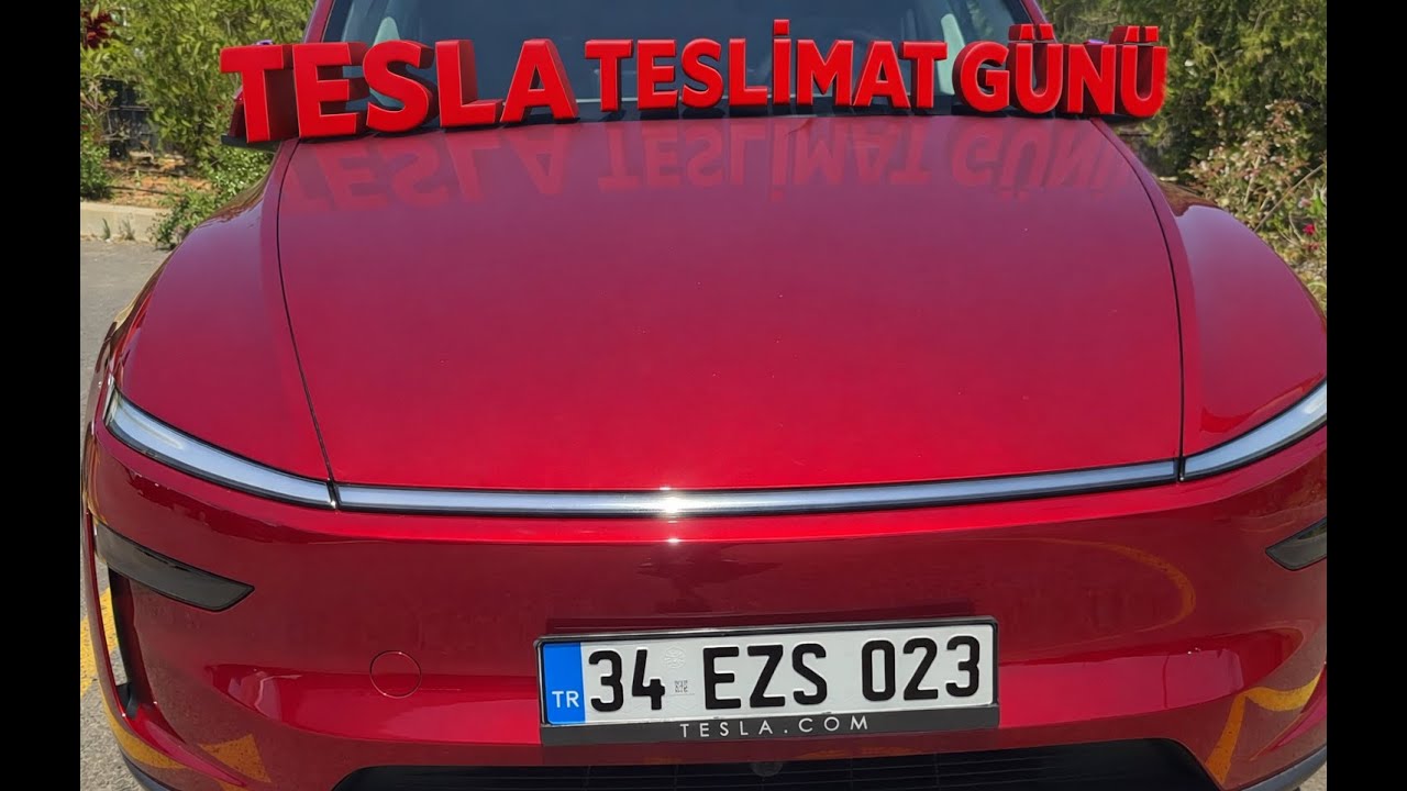 Tesla Teslimat Günü Vlog #1