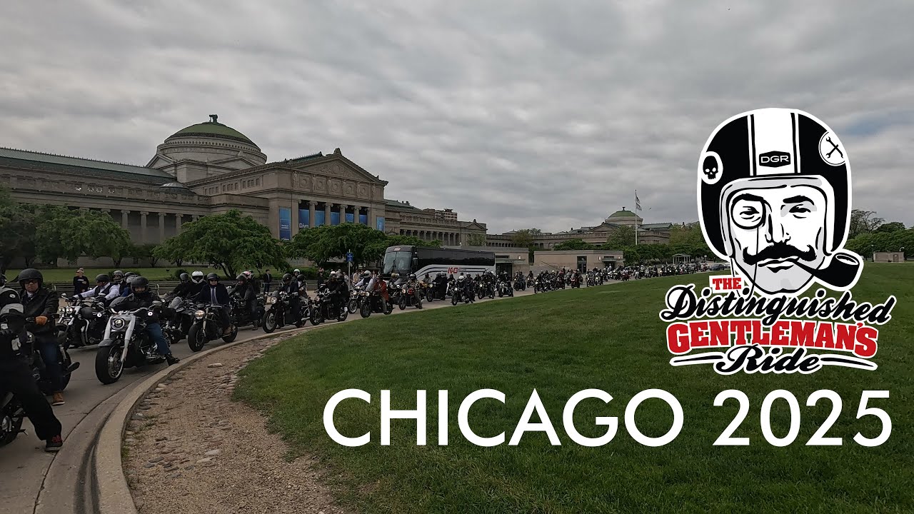 The Distinguished Gentleman's Ride | DGR Chicago 2025 | Triumph Scrambler 900