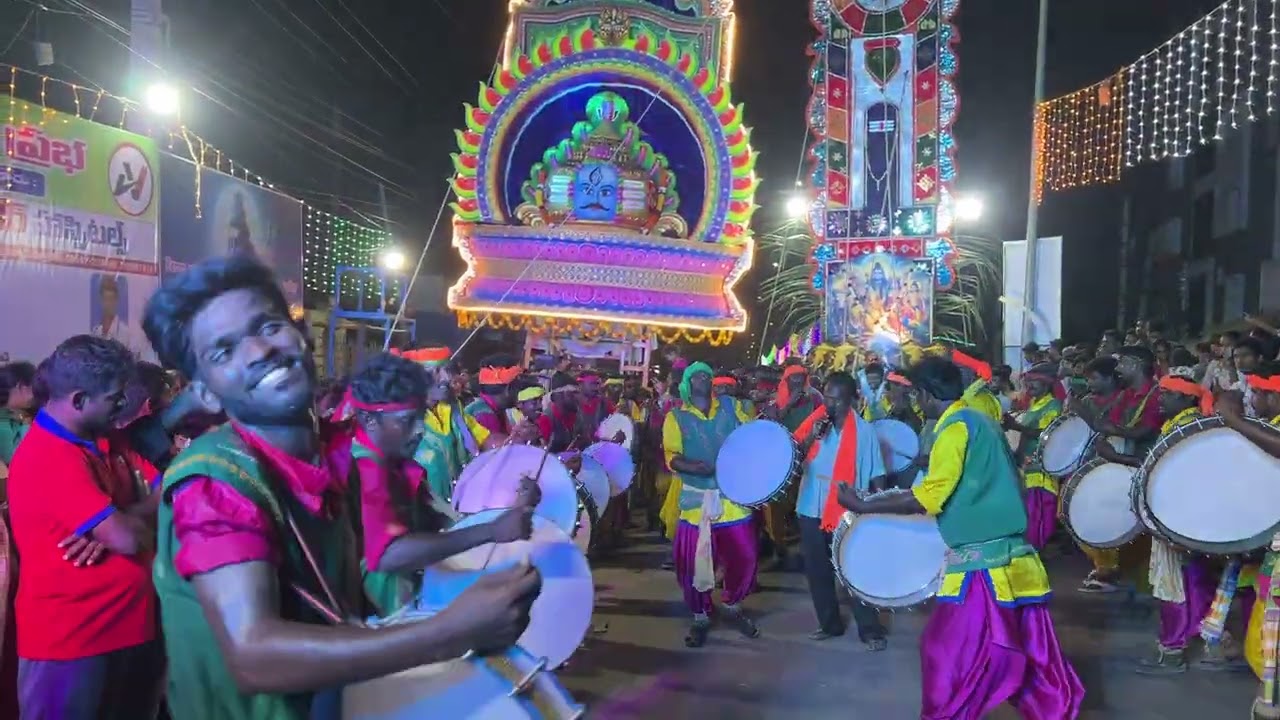 అడవి తల్లికి దండాలో తల్లీ అడవికి దండా లో |శ్రీనివాస్ నగర్ ప్రభ 2026|మహా శివరాత్రి ఉత్సవములు 