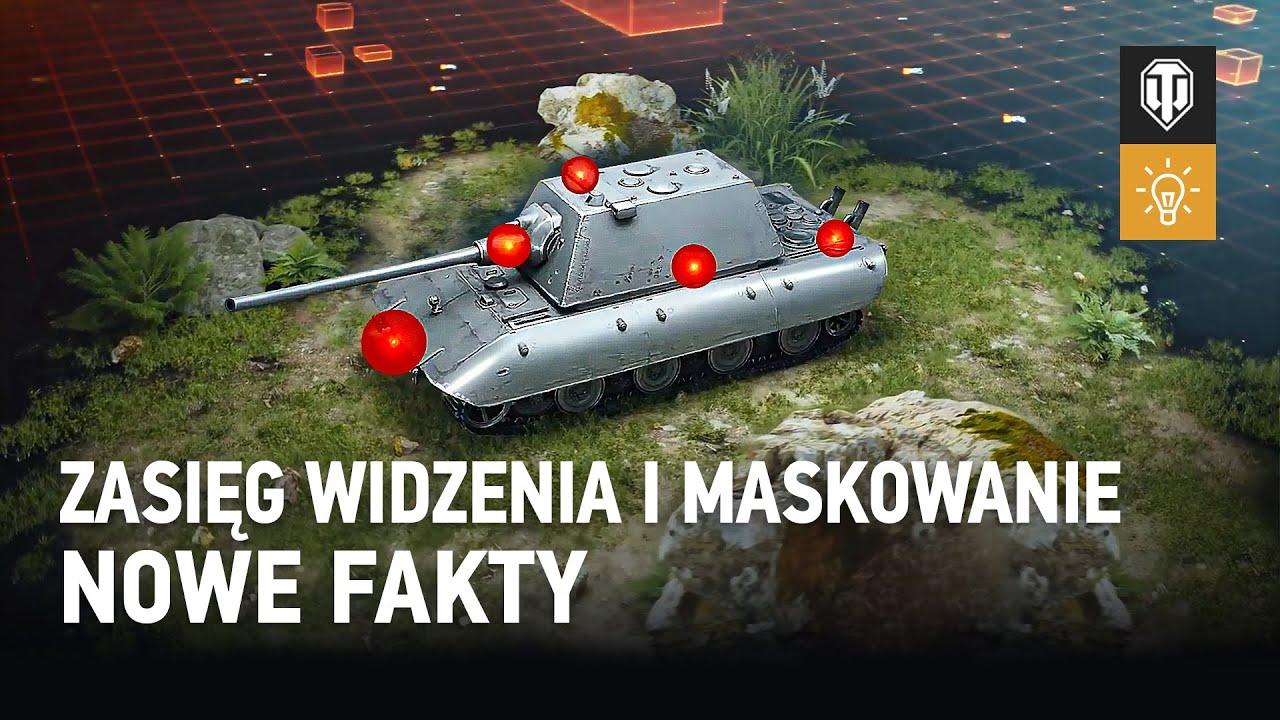 Pełna mechanika zasięgu widzenia i maskowania: stara i nowa [World of Tanks Polska]