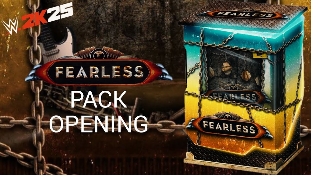 WWE 2K25 - FEARLESS PACK OPENING 