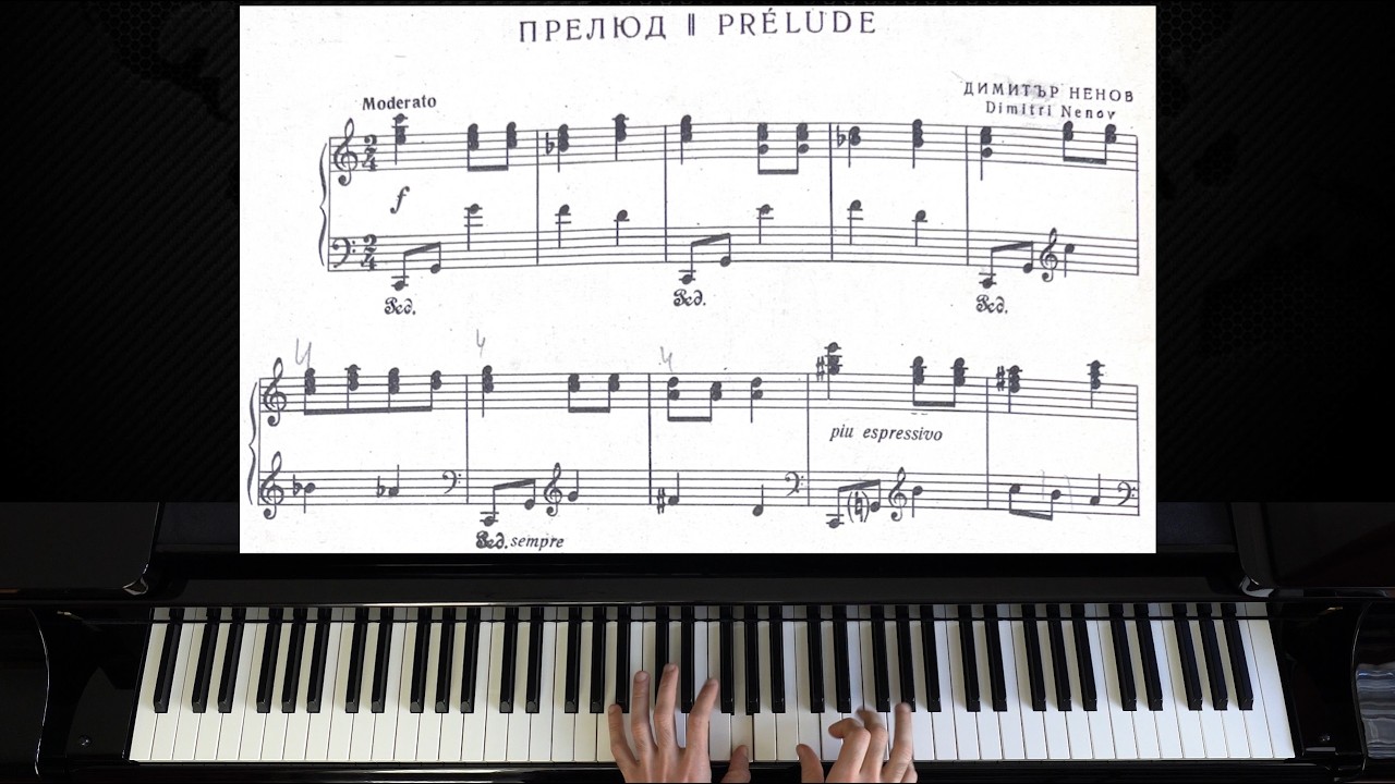 Dimitar Nenov - Prelude | Miniatures for Piano