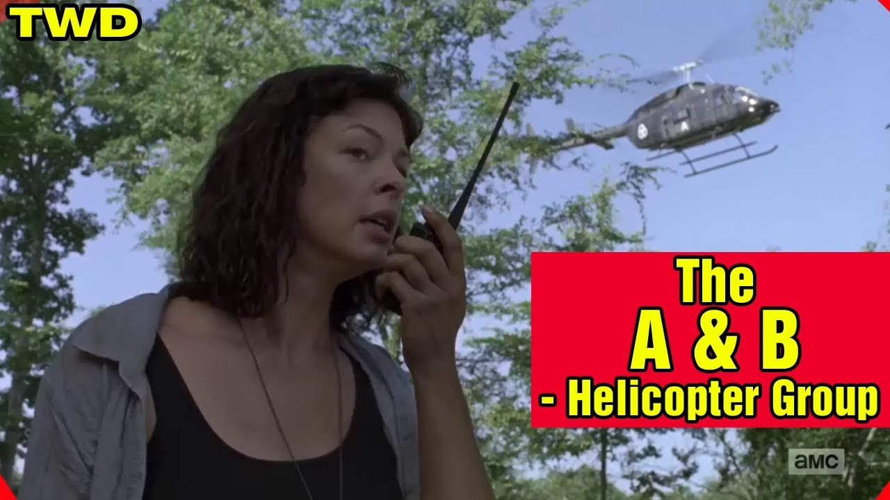 The Walking Dead - A and B and Helicopter Group