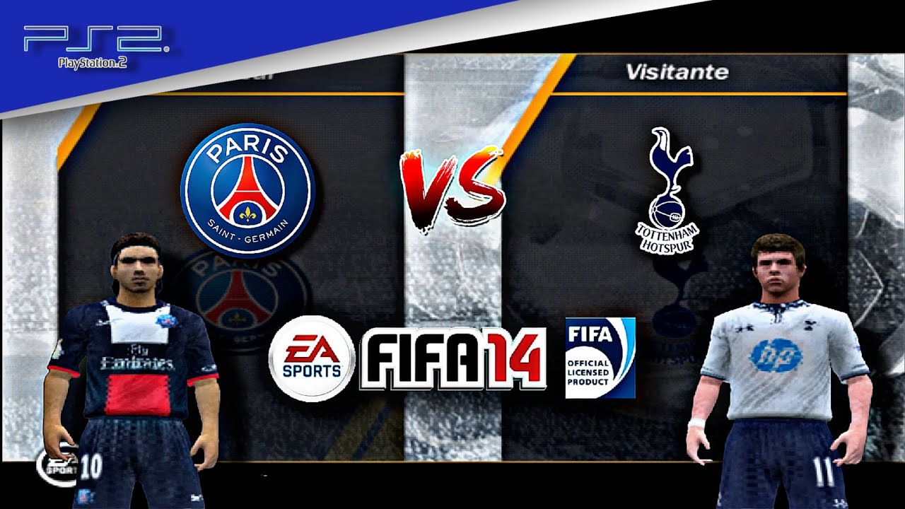FIFA 14- PSG vs. Tottenham |Partido UEFA Champions League 26/11 Full Match | PS2&trade; [4k60].
