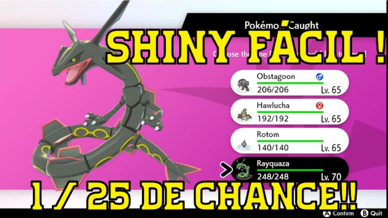 *SURPREENDENTE* MELHOR método para PEGAR SHINY FÁCIL no POKEMON SWORD and SHIELD!