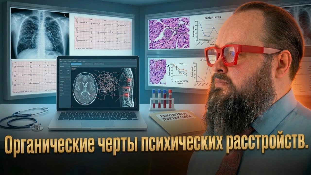 Органические черты психических расстройств.
