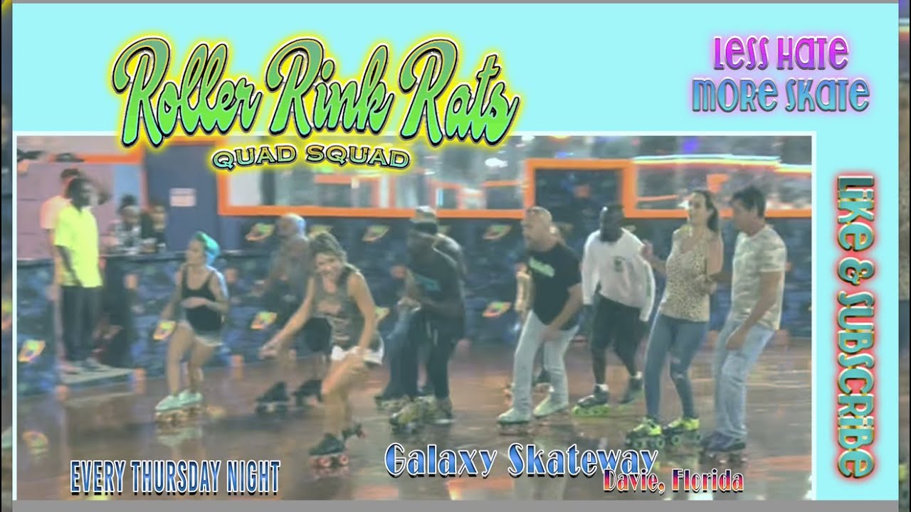 Check Out These Diamond Girls: Adult Night Shuffle Jam Skate at Galaxy Skateway in Davie, Florida