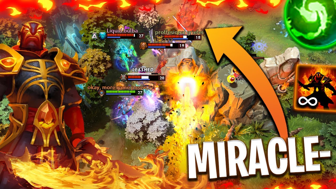 Miracle Ember Spirit Show Dota 2