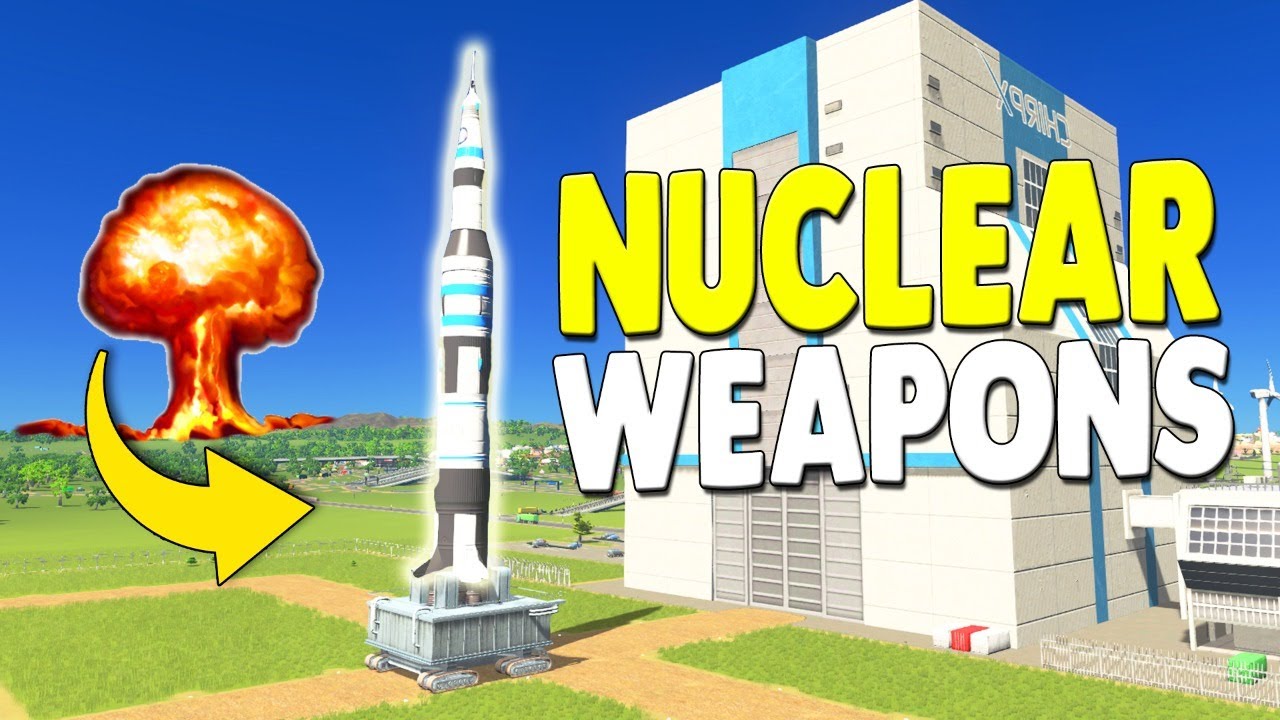☢️ Nuclear Weapons Program ☢️ Building A Great Empire & Military Base | Cities: Skylines Gameplay