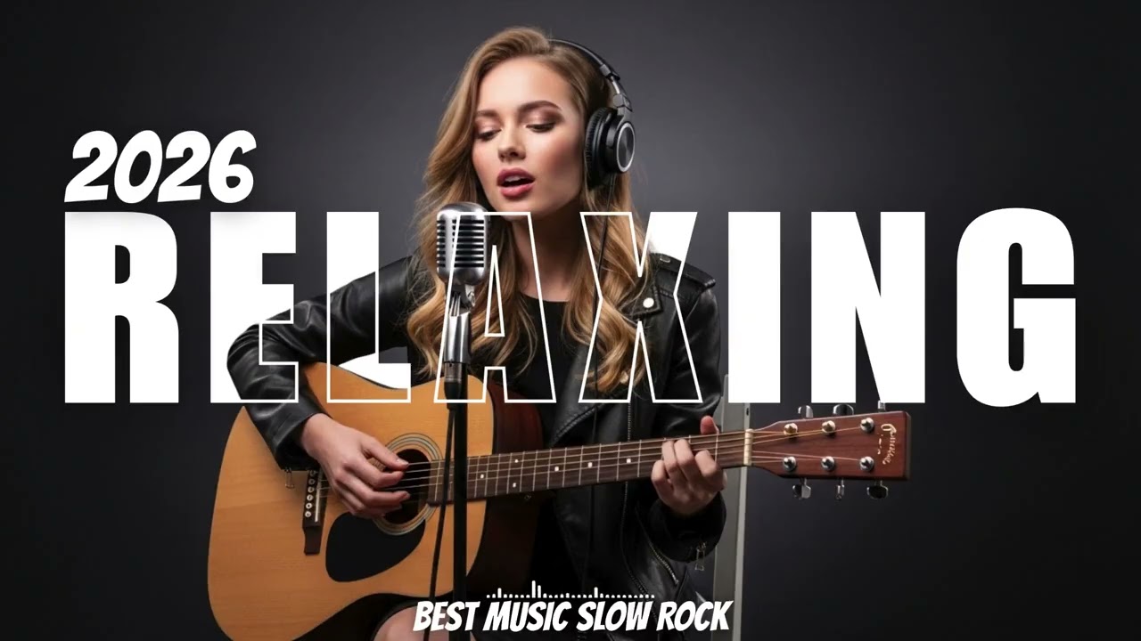 Relaxing Slow Rock Music 🎸 | Calm Evening Chill Guitar Vibes
