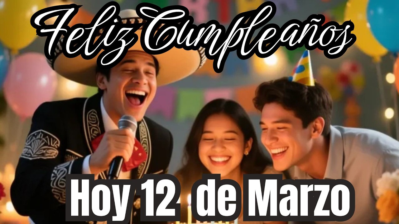 Cumplea&ntilde;os Feliz 12 de Marzo - Una Felicitaci&oacute;n Especial para Alguien Especial
